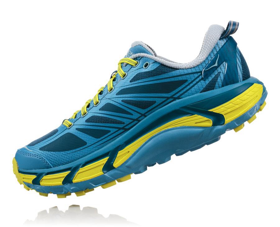 Tenis Hoka One One Trail Hombre Azules - Mafate Speed 2 - BAHZ95164